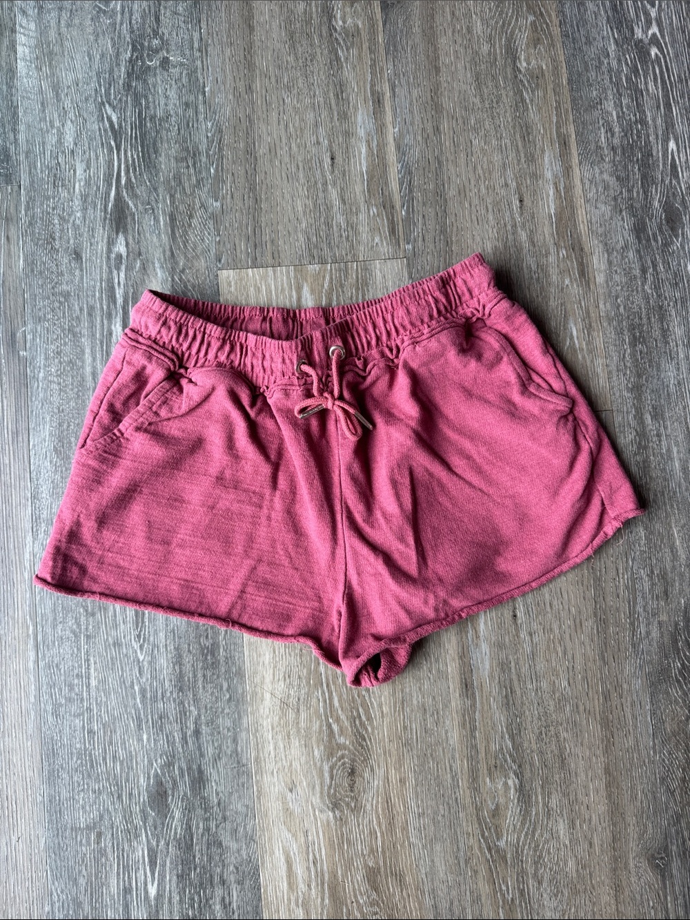 Women’s Drawstring Lounge Shorts in Dusty Rose